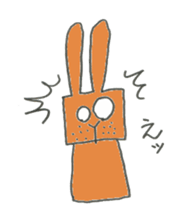 Redhead Uncle Rabbit sticker #9273572