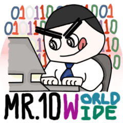 Mr.OneZero busy officer by MokkyBeatz