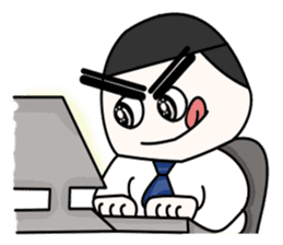 Mr.OneZero busy officer by MokkyBeatz sticker #9273624