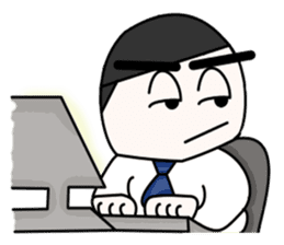 Mr.OneZero busy officer by MokkyBeatz sticker #9273625