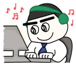 Mr.OneZero busy officer by MokkyBeatz sticker #9273630