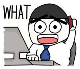 Mr.OneZero busy officer by MokkyBeatz sticker #9273635