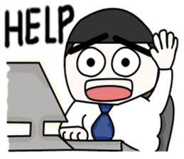 Mr.OneZero busy officer by MokkyBeatz sticker #9273644