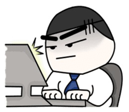 Mr.OneZero busy officer by MokkyBeatz sticker #9273647