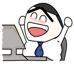 Mr.OneZero busy officer by MokkyBeatz sticker #9273648