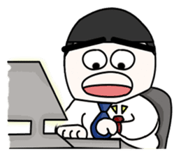 Mr.OneZero busy officer by MokkyBeatz sticker #9273651