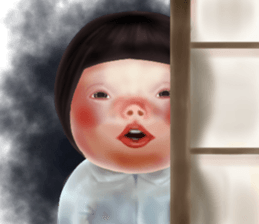 The mysterious world of Meri sticker #9273664