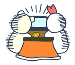 Bilingual Bird from Japan New Year ver. sticker #9274309