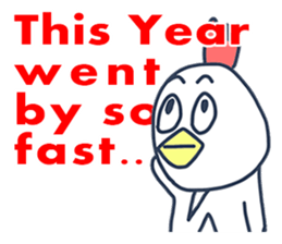 Bilingual Bird from Japan New Year ver. sticker #9274310