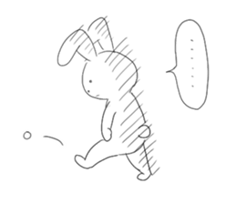 Rabbit's good phrase sticker #9275207