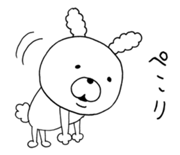 daily conversation cotton candy Rabbit 1 sticker #9275310