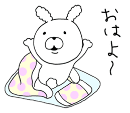 daily conversation cotton candy Rabbit 1 sticker #9275312