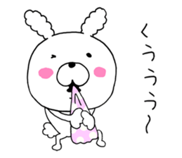 daily conversation cotton candy Rabbit 1 sticker #9275341