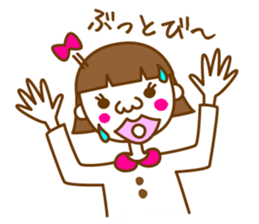 I am a retro girl. sticker #9275924