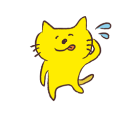 Chikoku NEKO Sticker Chinese version sticker #9276211