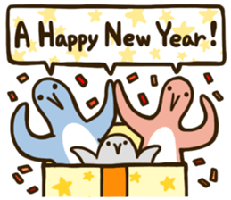 Simple Penguin Family sticker #9276508