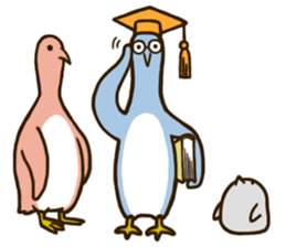 Simple Penguin Family sticker #9276530