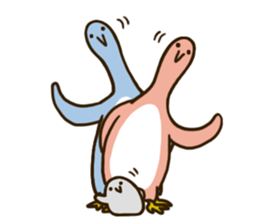 Simple Penguin Family sticker #9276541