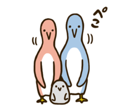 Simple Penguin Family sticker #9276542