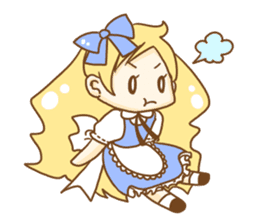 Alice in the Mediocre world 2 sticker #9276709