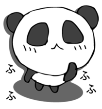 he panda which can always be used. sticker #9277170