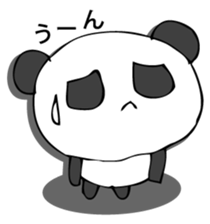 he panda which can always be used. sticker #9277173