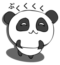 he panda which can always be used. sticker #9277174