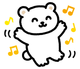 Polar bear daily sticker 2 sticker #9277585