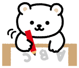 Polar bear daily sticker 2 sticker #9277613