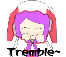 Popular funny cute: Bunny little hope EN sticker #9277998