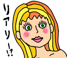 Stained glass style2 sticker #9278029