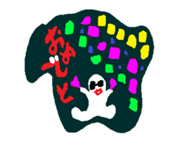 Stained glass style2 sticker #9278033