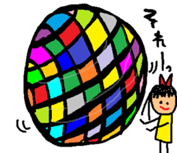Stained glass style2 sticker #9278048