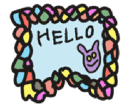 Stained glass style2 sticker #9278050