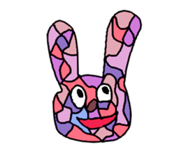 Stained glass style2 sticker #9278051