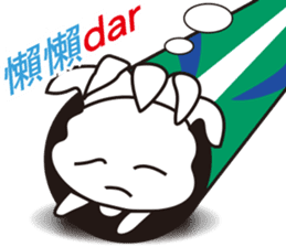 king of badminton(Jheng-Jhumeatball) sticker #9278348
