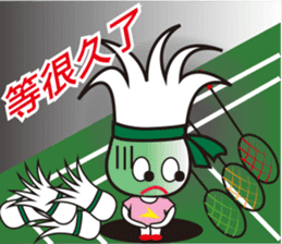 king of badminton(Jheng-Jhumeatball) sticker #9278354