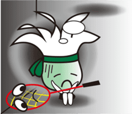 king of badminton(Jheng-Jhumeatball) sticker #9278361