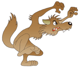 The Lonely Wolf sticker #9278668