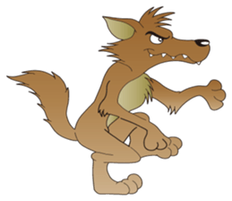 The Lonely Wolf sticker #9278672