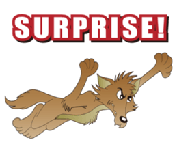 The Lonely Wolf sticker #9278680