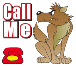 The Lonely Wolf sticker #9278683