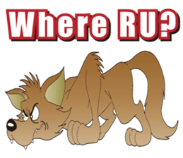 The Lonely Wolf sticker #9278699