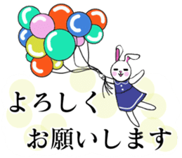 Rabbits sometimes sheeps sticker #9278745