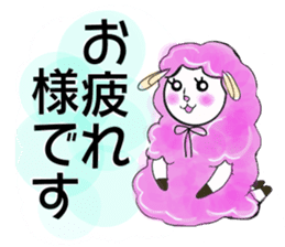 Rabbits sometimes sheeps sticker #9278757