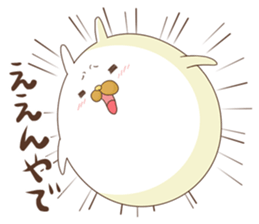 Mr. Usatama Kansai dialect sticker #9278989