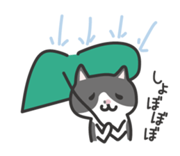 My cat "Mu-chan" and friends sticker sticker #9279448