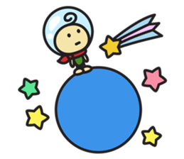 I have alien friends! sticker #9279544