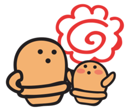 I have alien friends! sticker #9279565