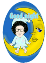 Mr.Afro sticker sticker #9279917